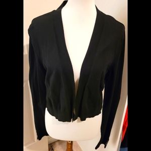 White House Black Market Black Shrug XL